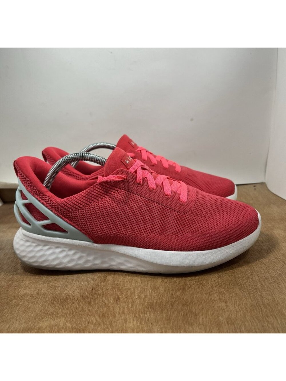 Kizik Athens Women Size 11 Wide Pink Handsfree Slip On Shoes Sneakers